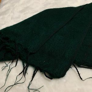 Handmade unique woolen cotton blend scarf